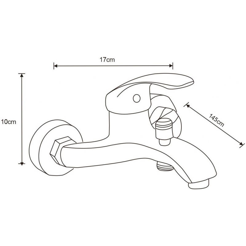 Mexen Fabia DB72 vanová súprava, čierna - 746503DB72-70