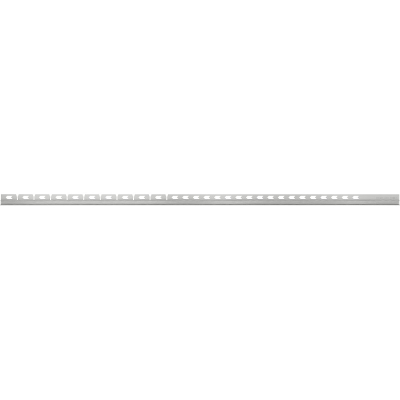 Mexen Line-B spádová lišta na sklo 120 cm ľavá, inox - 181004120L
