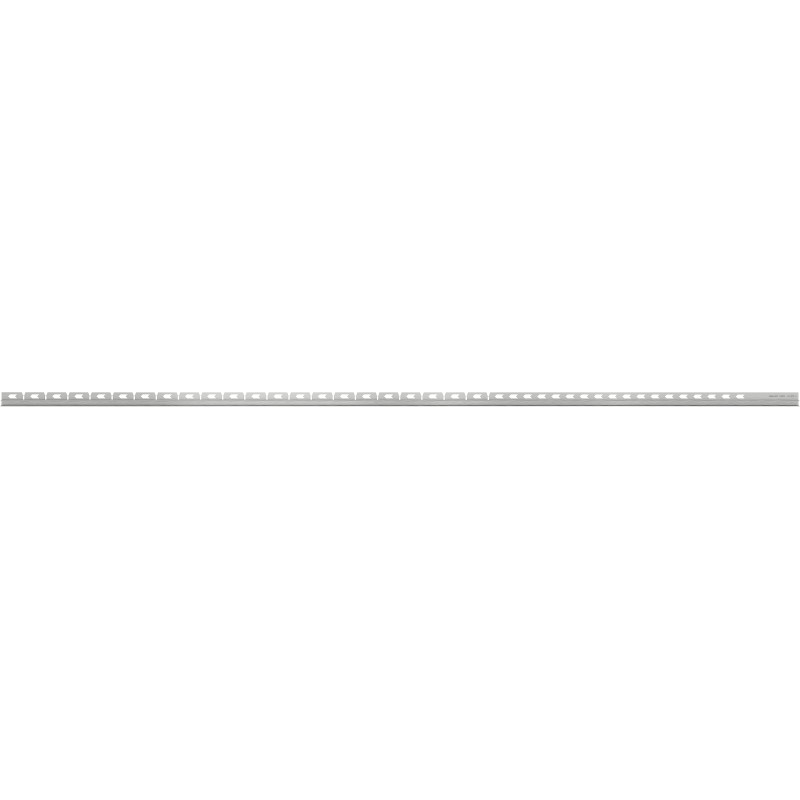 Mexen Line-B odtoková lišta na sklo 180 cm ľavá, inox - 181004180L