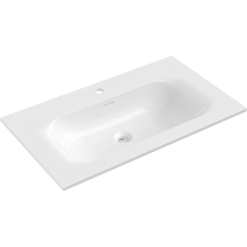 Mexen Vela umývadlo zapustené do dosky 81 x 46,5 cm, biela lesk - 25238000