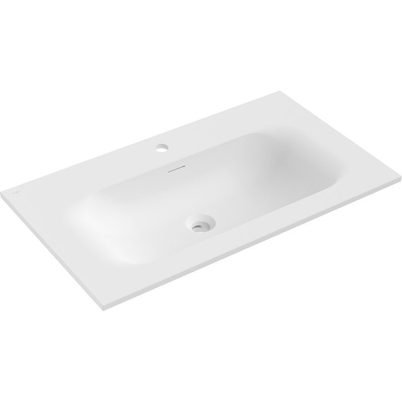 Mexen Vela umývadlo vložené do dosky 81 x 46,5 cm, biela matná - 25238001