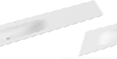 Mexen Vela umývadlo zapustené v doske ľavé 141 x 46,5 cm, biela matná - 25231401L