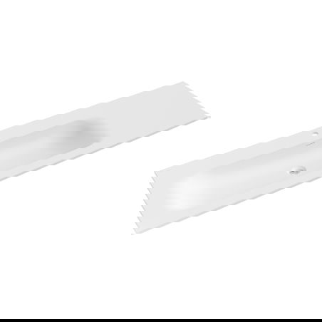 Mexen Vela umývadlo zapustené do dosky ľavé 161 x 46,5 cm, biela mat - 25231601L