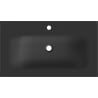 Mexen Vela vstavané umývadlo 81 x 46,5 cm, čierny mat - 25238071