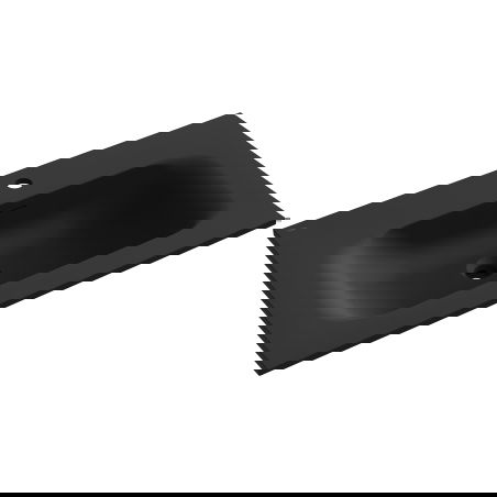 Mexen Vela vstavané umývadlo 81 x 46,5 cm, čierny mat - 25238071