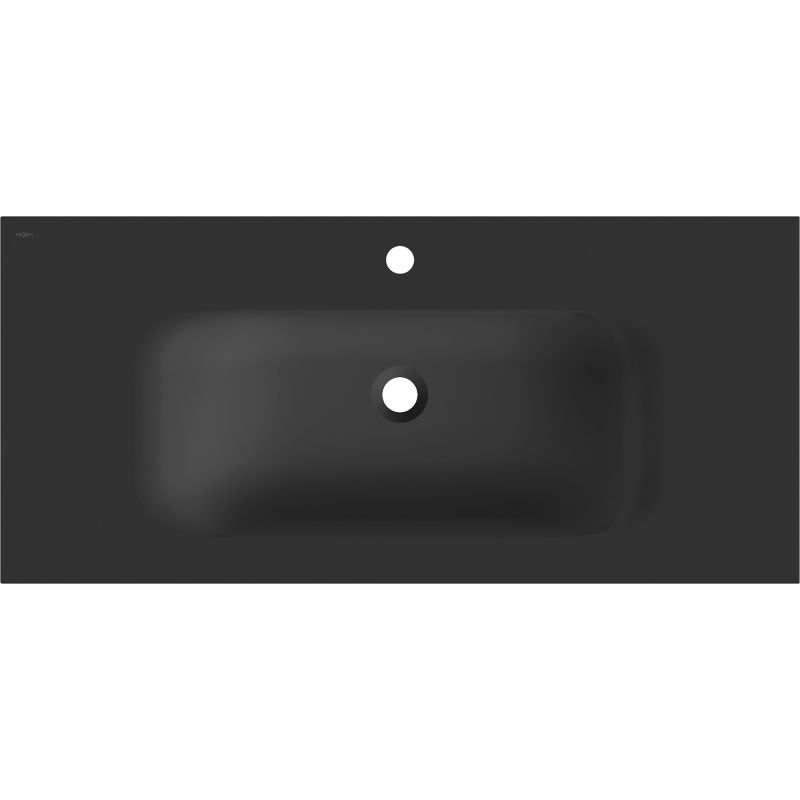 Mexen Vela umývadlo zapustené do dosky 101 x 46,5 cm, čierna mat - 25231071