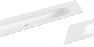 Mexen Vela umývadlo zapustené do dosky 141 x 46,5 cm, biela lesklá - 25231400