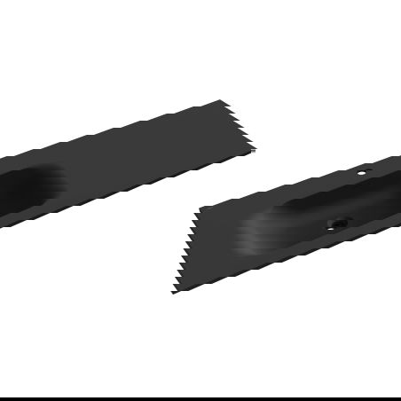 Mexen Vela umývadlo zapustené do dosky ľavé 141 x 46,5 cm, čierny mat - 25231471L