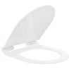 Mexen doska s pomalým zatváraním slim, duroplast, biely lesk - 39010100