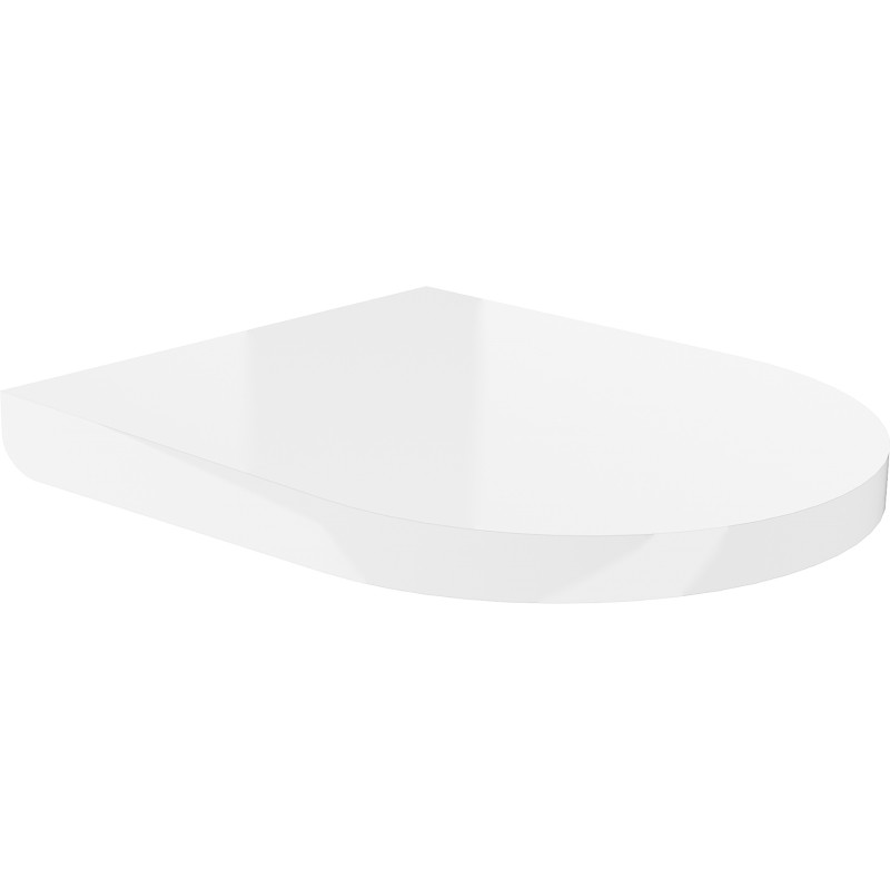 Mexen spomaľujúca tvrdá doska, duroplast, biely lesk - 39020100