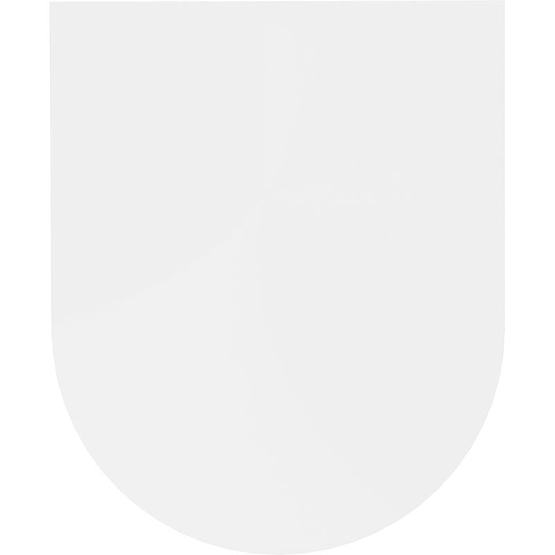 Mexen doska s pomalým zatváraním, tvrdá, duroplast, biely lesk - 39020100