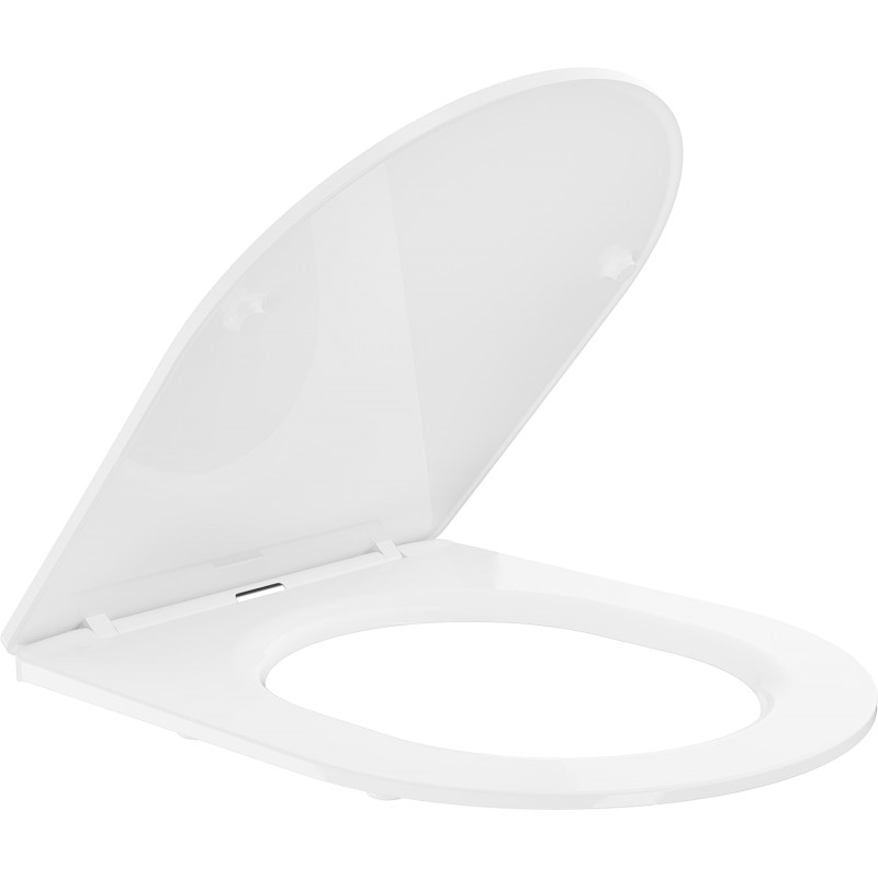 Mexen doska s pomalým spúšťaním slim, duroplast, biela lesklá - 39030100