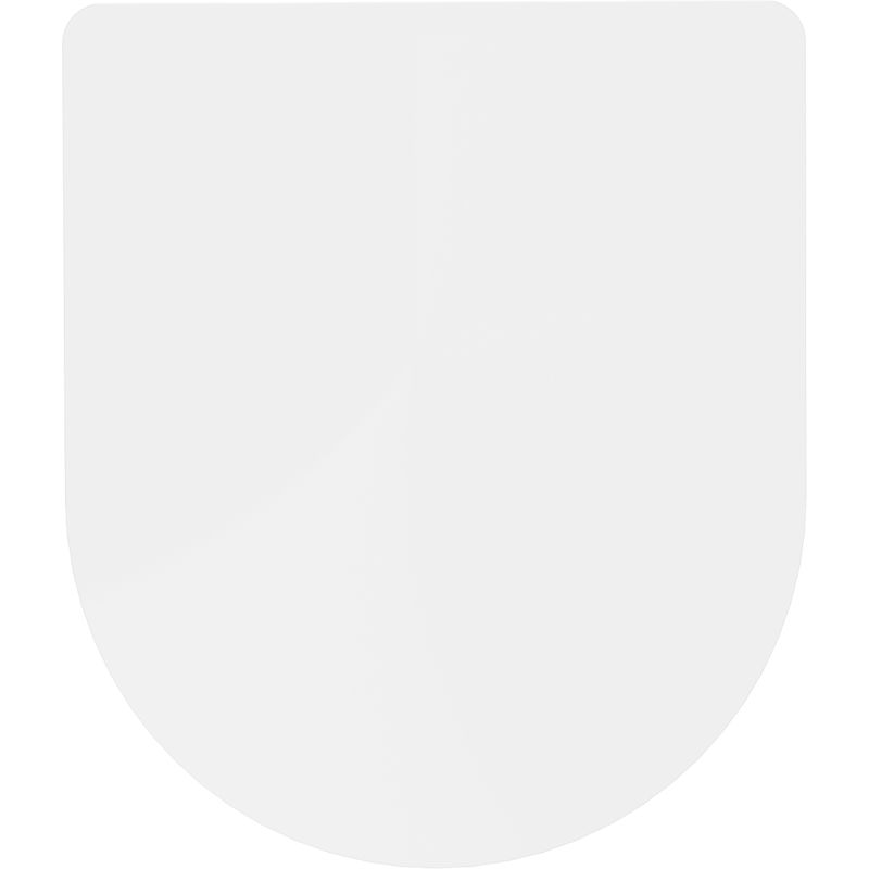 Mexen doska s pomalým zatváraním slim, duroplast, biela lesk - 39030100