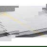 Mexen Line-B podlahová spádová lišta 120 cm pravá, zlatá - 185001120R