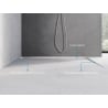 Mexen Line-B podlahová spádová lišta 180 cm pravá, inox - 181001180R