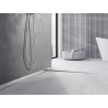 Mexen Line-B podlahová lišta so sklonom 180 cm pravá, inox - 181001180R