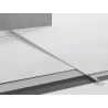 Mexen Line-B podlahová spádová lišta 180 cm pravá, inox - 181001180R