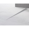 Mexen Line-B klesniaca lišta podlahová 120 cm ľavá, inox - 181001120L