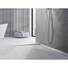 Mexen Line-B klesniaca lišta podlahová 120 cm ľavá, inox - 181001120L