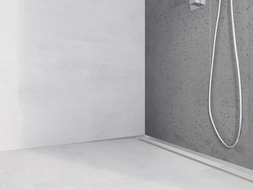 Mexen Line-B nástenná lišta 120 cm ľavá, inox - 181002120L