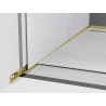 Mexen Line-B lišty spádové stenové 120 cm ľavé, zlaté - 185002120L