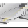 Mexen Line-B stenová spádová lišta 120 cm ľavá, zlatá - 185002120L