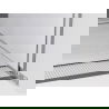 Mexen Line-B stenová spádová lišta 120 cm pravá, inox - 181002120R