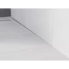 Mexen Line-B stenová spádová lišta 120 cm pravá, inox - 181002120R