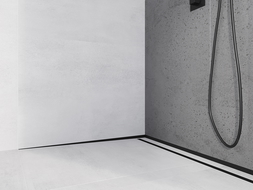 Mexen Line-B nástenná odtoková lišta 120 cm pravá, čierna - 187002120R