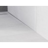 Mexen Line-B lišta so sklonom pri stene 180 cm pravá, inox - 181002180R