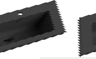 Mexen Otis umývadlo zapustené do dosky 46 x 46,5 cm, čierna matná - 25184571