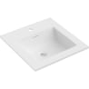 Mexen Otis umývadlo zapustené do dosky 46 x 46,5 cm, biela mat - 25184501