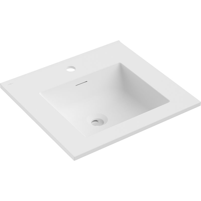 Mexen Otis umývadlo zapustené do dosky 51 x 46,5 cm, biela mat - 25185001