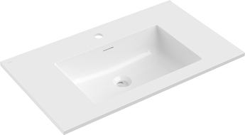 Mexen Otis umývadlo zapustené do dosky 81 x 46,5 cm, biely lesk - 25188000