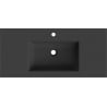 Mexen Otis umývadlo zapustené v doske 101 x 46,5 cm, čierna matná - 25181071