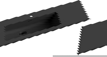 Mexen Otis umývadlo zapustené v doske 101 x 46,5 cm, čierna matná - 25181071