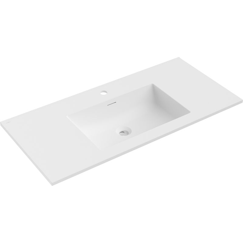 Mexen Otis umývadlo vstavané do dosky 101 x 46,5 cm, biela mat - 25181001
