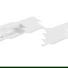 Mexen Otis vstavané umývadlo do dosky 101 x 46,5 cm, biely lesk - 25181000