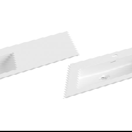 Mexen Otis umývadlo zapustené do dosky ľavé 101 x 46,5 cm, biely lesk - 25181000L