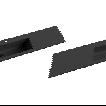 Mexen Otis umývadlo zapustené do dosky 121 x 46,5 cm, čierny mat - 25181271