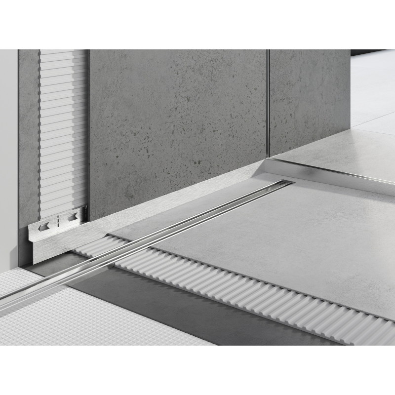 Mexen Line-B čelná sprchová lišta 180 cm, inox - 181003180U