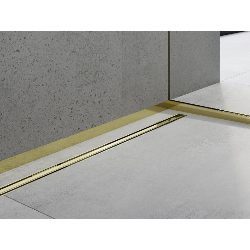 Mexen Line-B sprchová lišta čelná 130 cm, zlatá - 185003130U