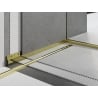 Mexen Line-B čelná sprchová lišta 130 cm, zlatá - 185003130U