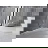 Mexen Line-B spádová lišta do skla 180 cm pravá, inox - 181004180R