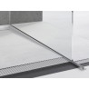 Mexen Line-B odkvapová lišta na sklo 180 cm pravá, inox - 181004180R