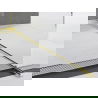 Mexen Line-B odkvapkávacia lišta na sklo 120 cm pravá, zlatá - 185004120R