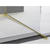 Mexen Line-B spásoná lišta na sklo 180 cm pravá, zlatá - 185004180R