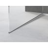 Mexen Line-B znažení lišta do skla 180 cm ľavá, inox - 181004180L
