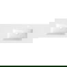 Mexen Otis vstavané umývadlo do dosky dvojité 161 x 46,5 cm, biely lesk - 25181600D