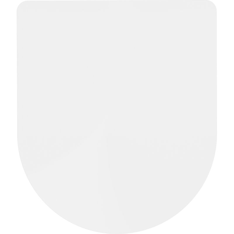 Mexen doska pomaly sklápaná slim, duroplast, biela lesklá - 39224000